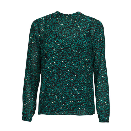 Camicetta    ONLKACEY FR L/S HIGH NECK TOP PTM  Verde