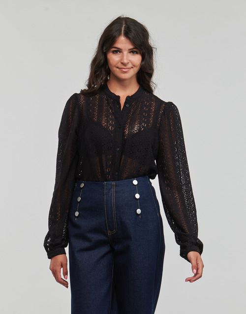 Camicetta-VICHIKKA-LACE-LS-SHIRT-Nero-1