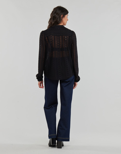 Camicetta-VICHIKKA-LACE-LS-SHIRT-Nero-3