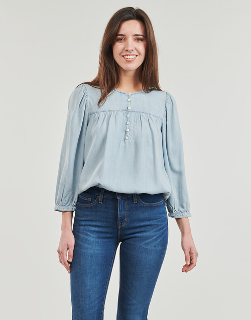 Camicia-HALSEY-34-SLV-BLOUSE-Blu-1