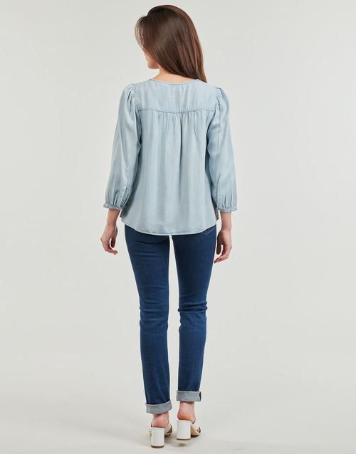 Camicia-HALSEY-34-SLV-BLOUSE-Blu-3