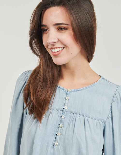 Camicia-HALSEY-34-SLV-BLOUSE-Blu-4