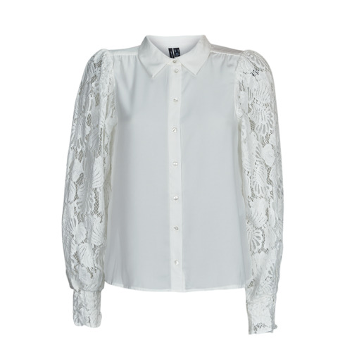 Camicia    VMCABENA L/S SHIRT WVN BTQ  Bianco