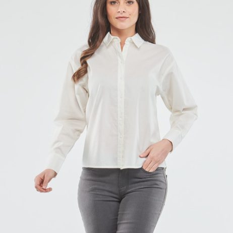 Camicia-VMMELIA-LS-SHIRT-WVN-NOOS-Bianco-1