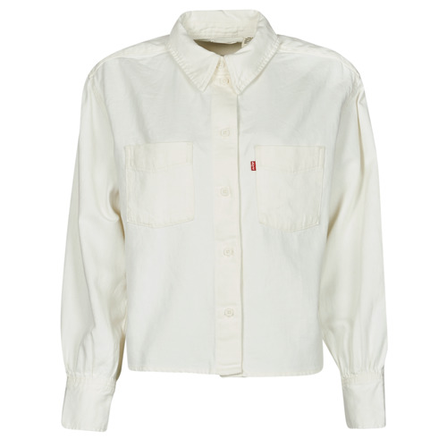 Camicia    ZOEY PLEAT UTILITY SHIRT  Bianco