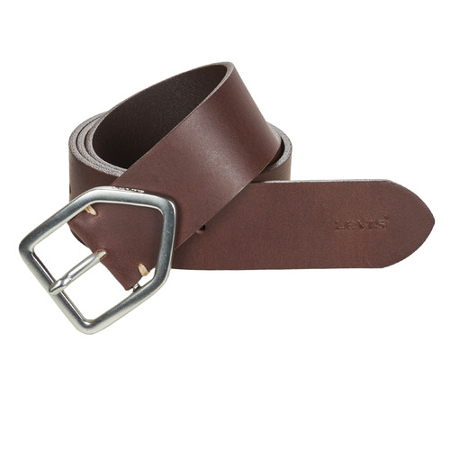 Cintura    GEOMETRIC BUCKLE BELT  Marrone