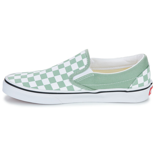 Classic-Slip-On-COLOR-THEORY-CHECKERBOARD-ICEBERG-GREEN-Verde-3