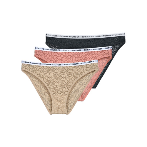 Culotte e slip    3P FULL LACE BIKINI X3  Multicolore