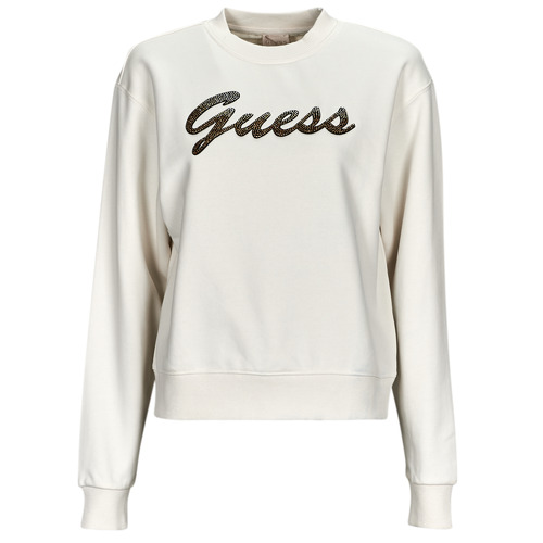 Felpa    CN GUESS SHINY SWEATSHIRT  Bianco