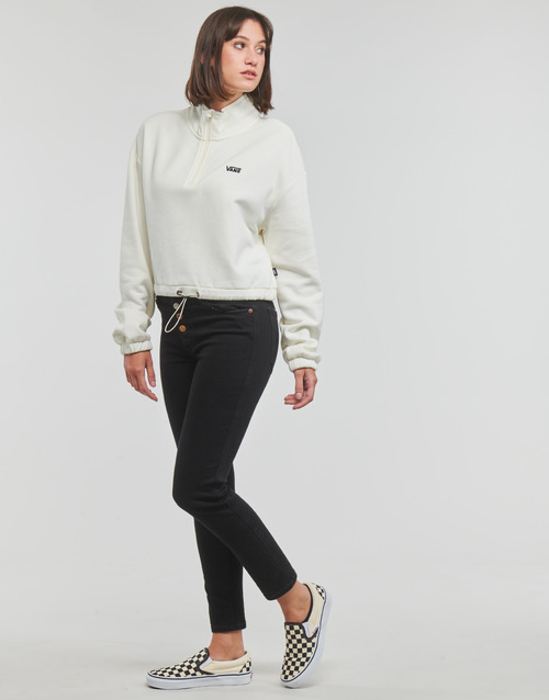 Felpa-LEFT-CHEST-HALF-ZIP-FLEECE-Bianco-2