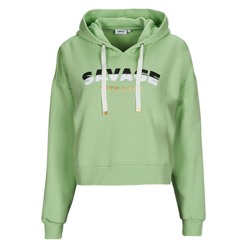 Felpa    ONLPIXA L/S HOOD CS SWT  Verde