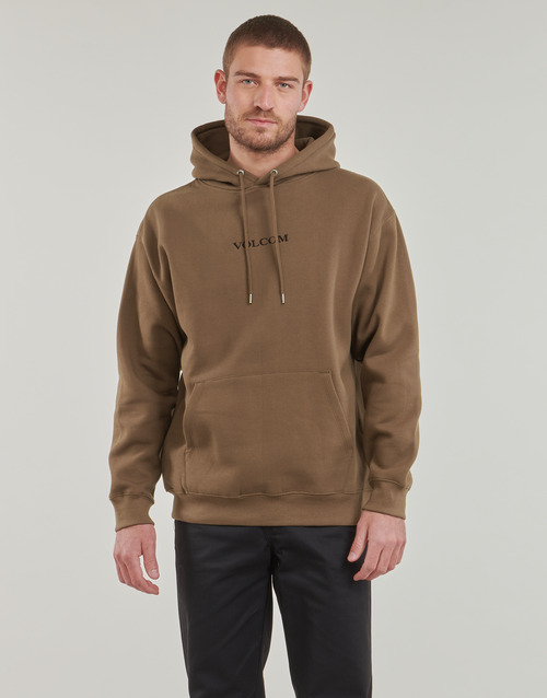 Felpa-uomo-Volcom-VOLCOM-STONE-PO-FLEECE-Marrone-Volcom-0196134648765-1