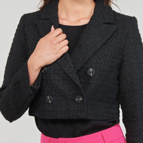 Giacca-ONLNEWKENNEDY-BOUCLE-BLAZER-OTW-Nero-4