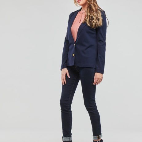 Giacca-VMEVA-LS-SLIM-BLAZER-W.-GOLD-BUTTON-GA-Marine-2