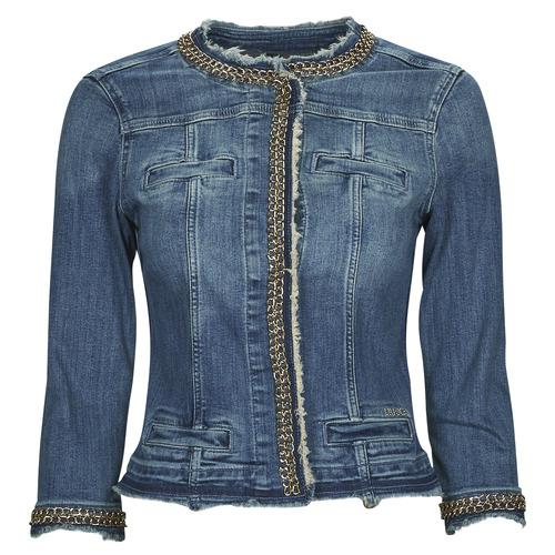 Giacca in jeans    GIACCA KATE  Blu