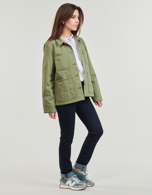 Giacca-in-jeans-ICONIC-CHORE-COAT-Verde-2