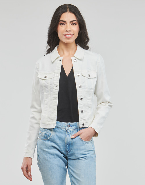 Giacca-in-jeans-VMLUNA-LS-SLIM-DNM-JACKET-MIX-GA-NOOS-Bianco-1