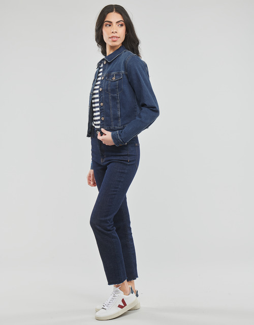 Giacca-in-jeans-VMLUNA-LS-SLIM-DNM-JACKET-MIX-GA-NOOS-Blu-2