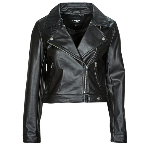 Giacca in pelle    ONLBEST FAUX LEATHER BIKER  Nero