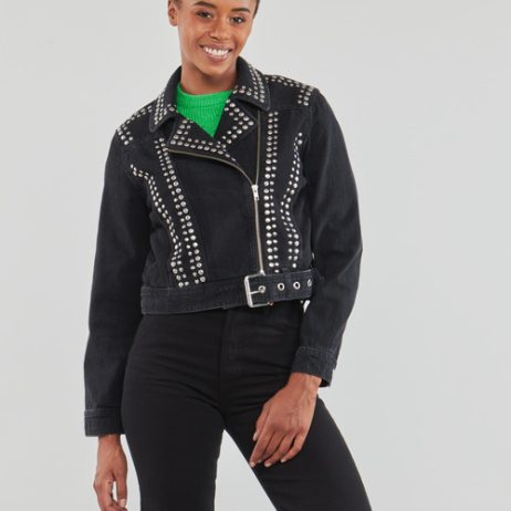 Giacca-in-pelle-ONLGILLA-LS-STUD-DNM-BIKER-JACKET-CRO-Nero-1