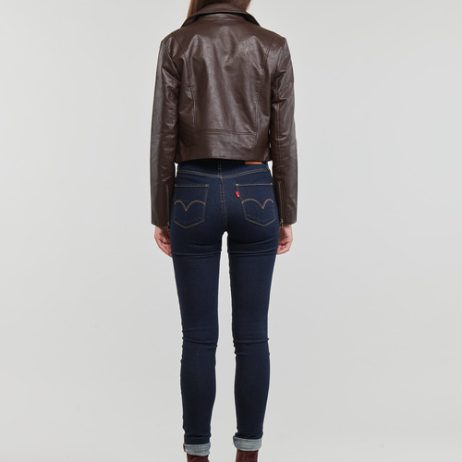 Giacca-in-pelle-ONLNEWVERA-FAUX-LEATHER-BIKER-CC-OTW-Marrone-3