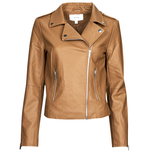 Giacca in pelle    VICARA COATED JACKET  Marrone