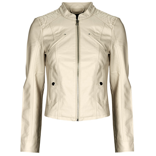 Giacca in pelle    VMFAVODONA COATED JACKET NOOS  Beige