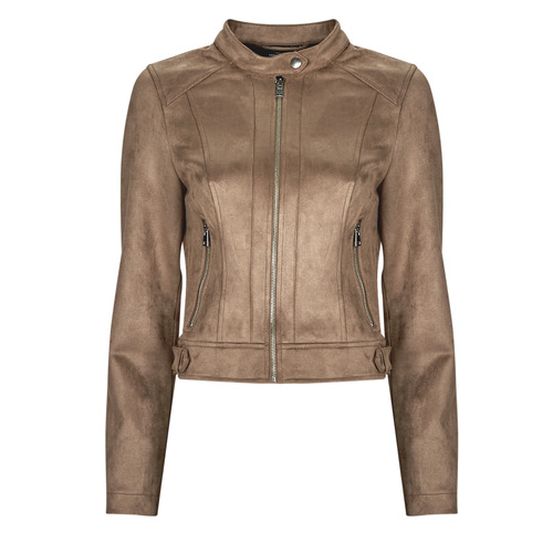 Giacca in pelle    VMJOSE MARI SHORT FAUX SUEDE JACKET BOOS  Marrone