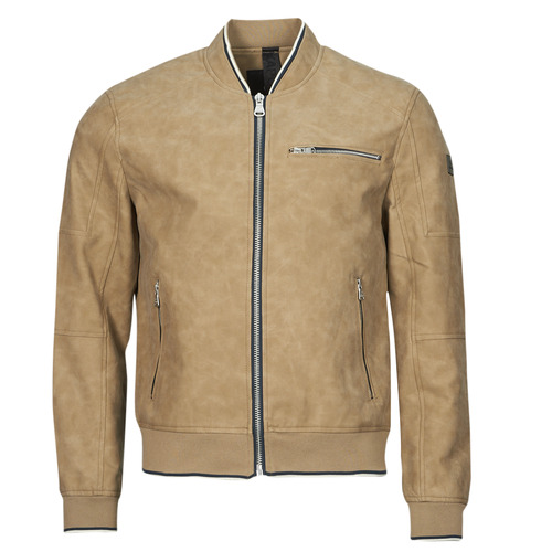 Giacca in pelle uomo Kaporal  MAHO  Beige Kaporal 3606747062089