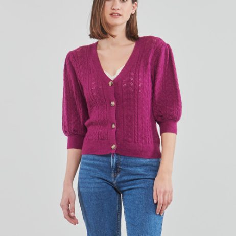 Gilet-Cardigan-MANZELINE-Rosa-1