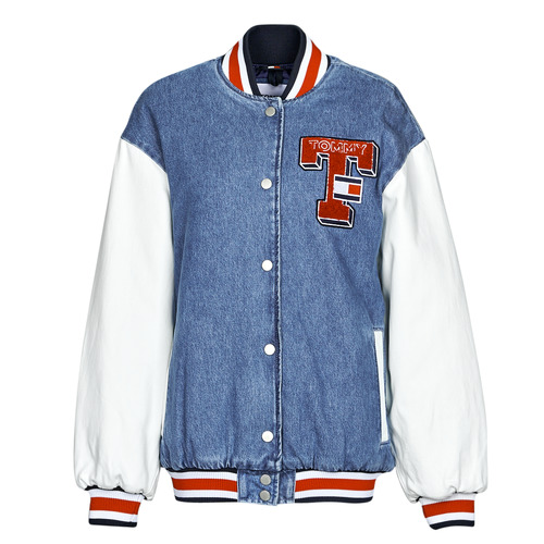 Giubbotto    DENIM LETTERMAN JACKET DF7018  Multicolore