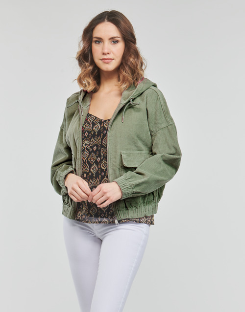 Giubbotto-ONLKENZIE-LS-CORD-JACKET-CC-PNT-Verde-1