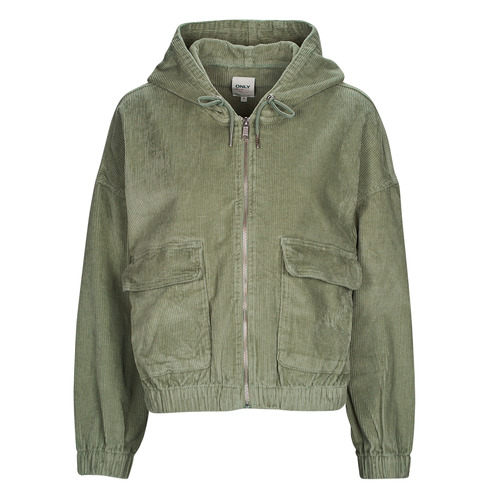 Giubbotto    ONLKENZIE L/S CORD JACKET CC PNT  Verde