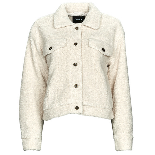 Giubbotto    ONLTELMA TEDDY JACKET CC OTW  Bianco