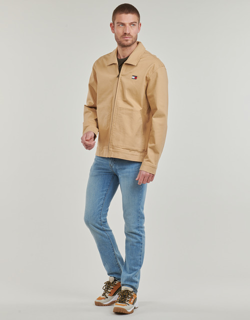 Giubbotto-uomo-Tommy-Jeans-TJM-REG-COTTON-JACKET-Beige-Tommy-Jeans-8720646700981-2