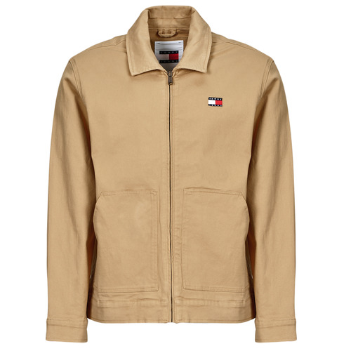 Giubbotto uomo Tommy Jeans  TJM REG COTTON JACKET  Beige Tommy Jeans 8720646700981