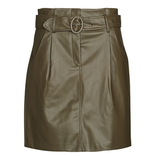 Gonna    VICHOOSY HW COATED SKIRT  Marrone