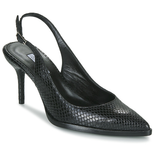 JAMIE 7 SLINGBACK PUMP  Nero