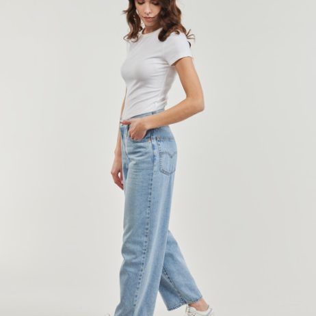 Jeans-Flare-BAGGY-DAD-Lightweight-Blu-2