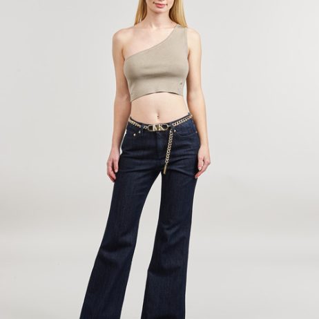 Jeans-Flare-FLARE-CHAIN-BELT-DNM-JEAN-Blu-1