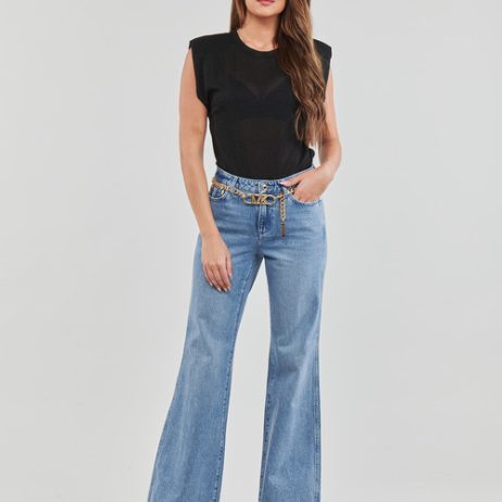 Jeans-Flare-FLARE-CHAIN-BELT-DNM-JEAN-Blu-1