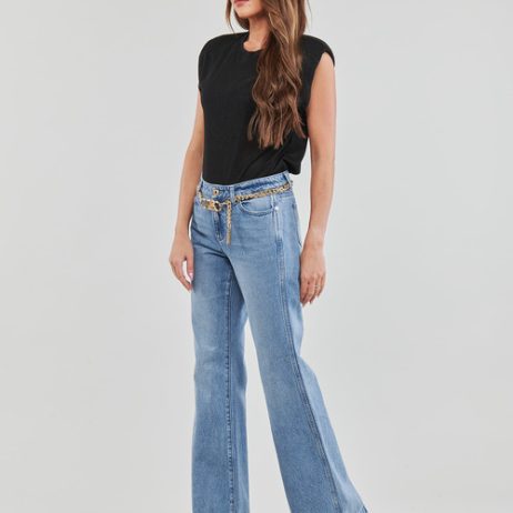 Jeans-Flare-FLARE-CHAIN-BELT-DNM-JEAN-Blu-2