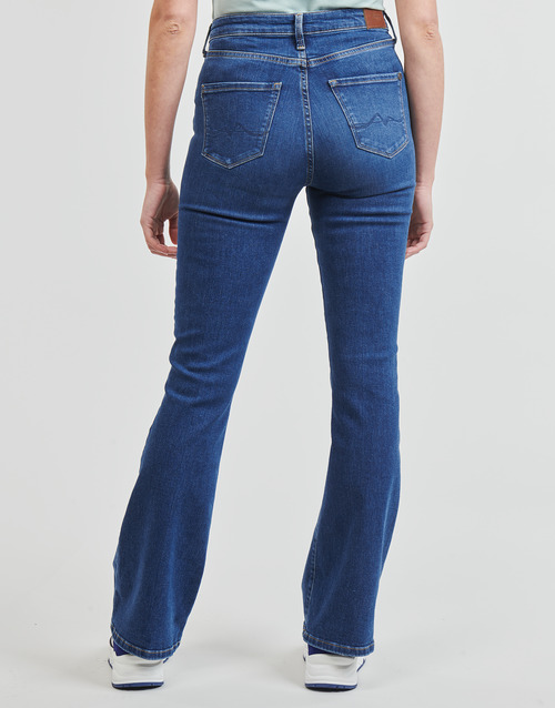 Jeans-Flare-SKINNY-FIT-FLARE-UHW-Blu-3