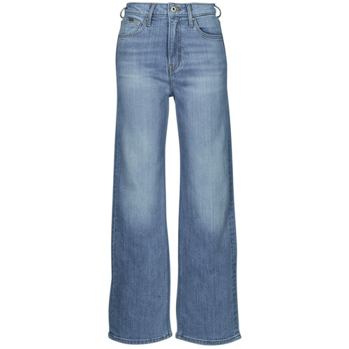 Jeans Flare    WIDE LEG JEANS UHW  Blu