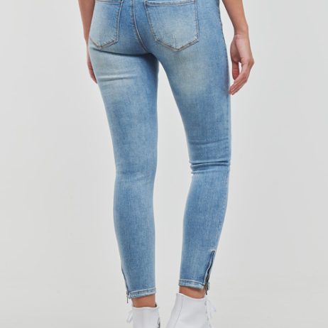 Jeans-Slim-NMKIMMY-NW-ANK-DEST-JEANS-AZ237LB-NOOS-Blu-3