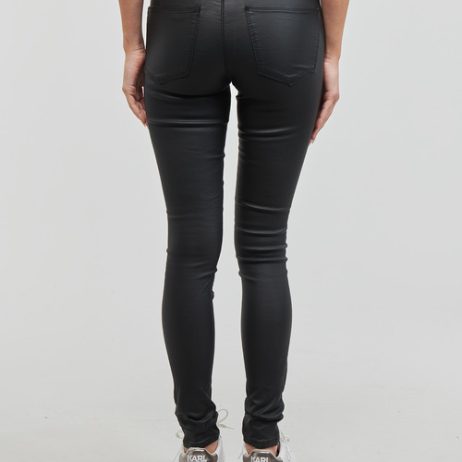 Jeans-Slim-ONLANNE-K-MID-WAIST-COATED-PNT-Nero-3