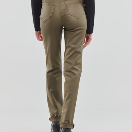 Jeans-Slim-VICOMMIT-COATED-HW-STRAIGHT-PANT-Marrone-3