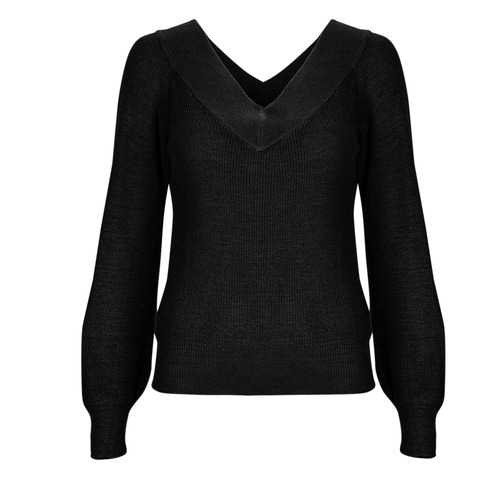 Maglione    VMNEWLEXSUN LS DOUBLE V-NCK  Nero