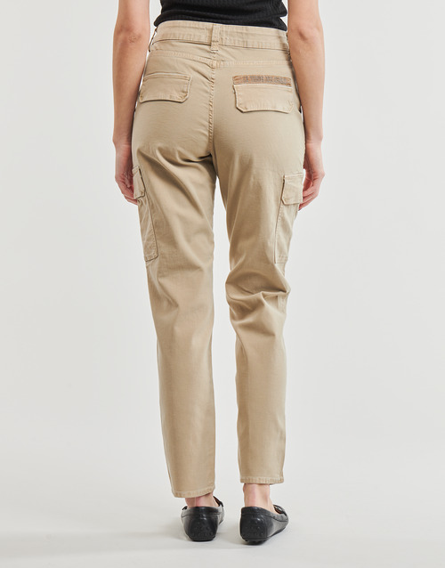 Pantalone-Cargo-CASTELLAS-Beige-3