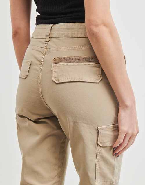 Pantalone-Cargo-CASTELLAS-Beige-4